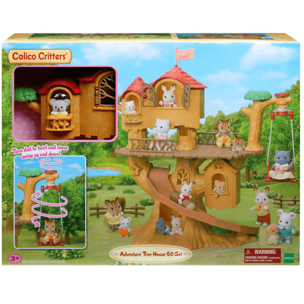 Calico Critters Adventure Tree House Gift Set