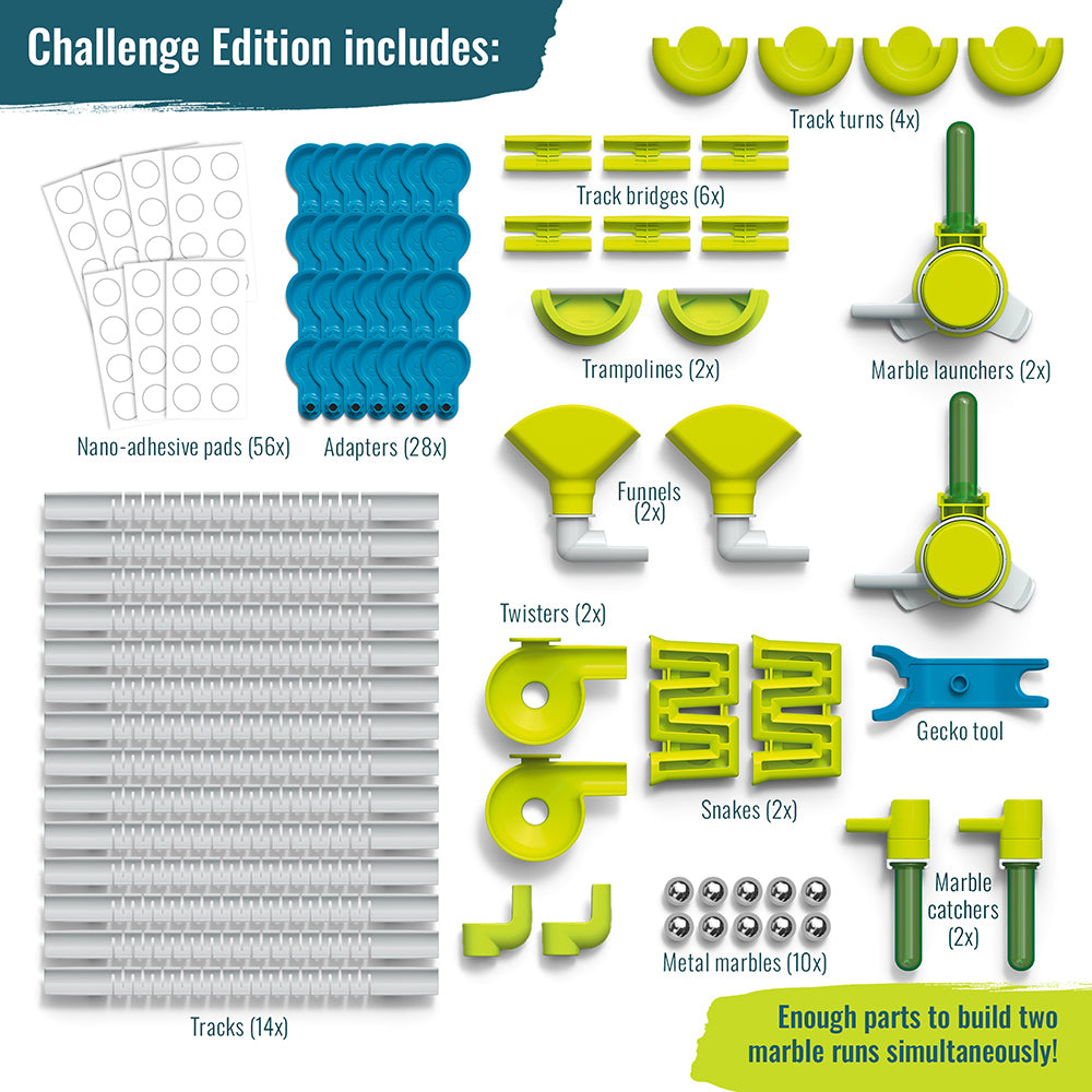 Thames and Kosmos Gecko Run: Marble Run - Challenge Edition