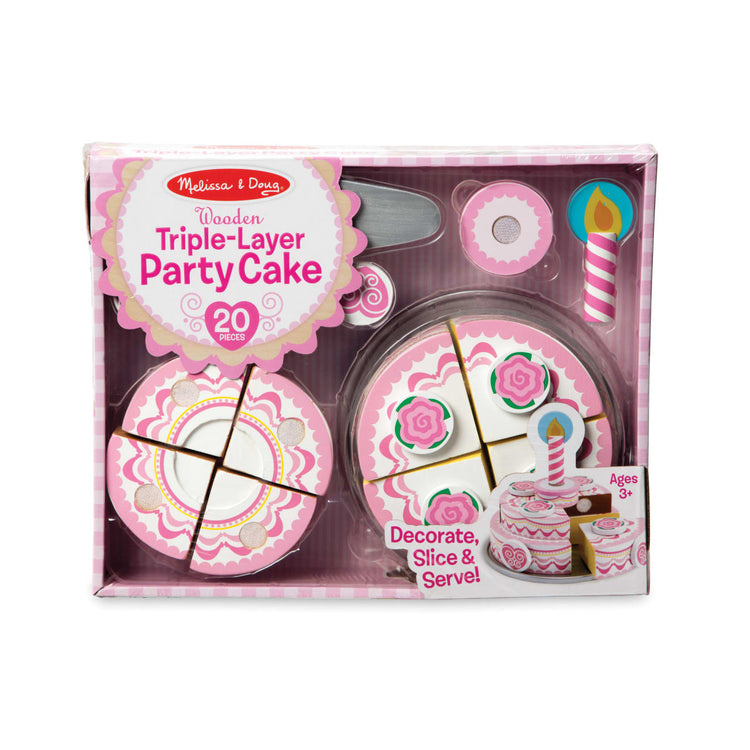 Melissa & Doug Triple-Layer Party Cake