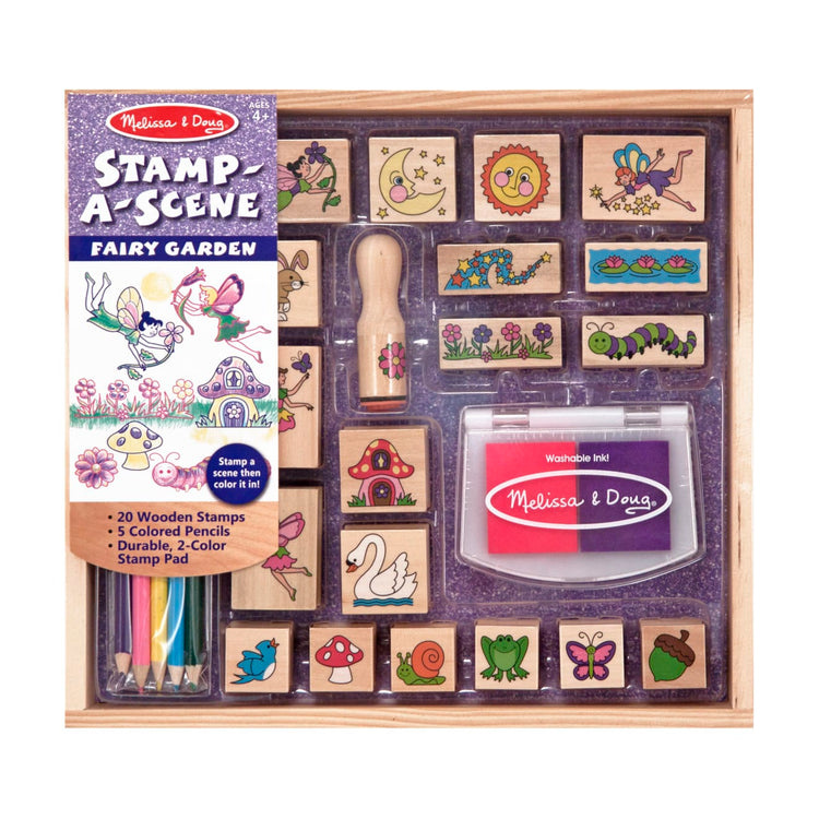 Melissa & Doug Stamp-a-Scene-Fairy Garden