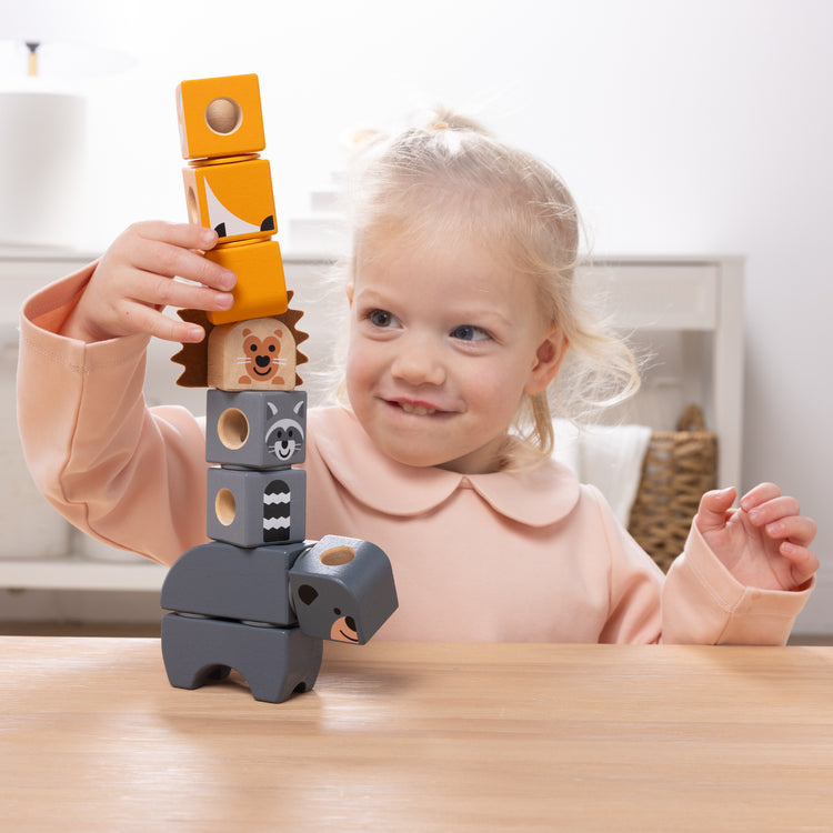 Melissa & Doug Blockables Woodland Creatures