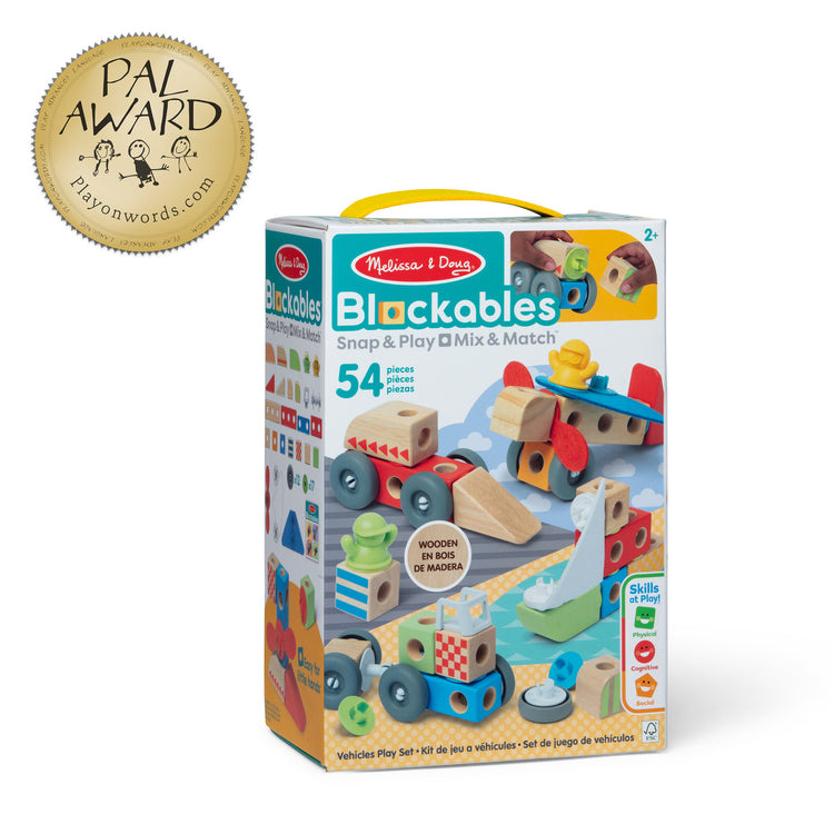 Melissa & Doug Blockables Vehicles