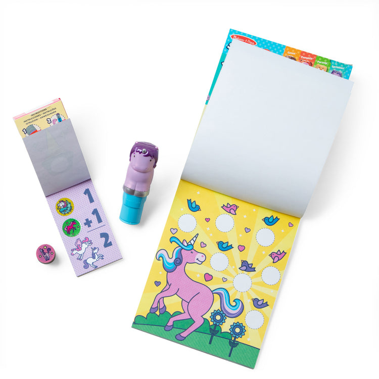 Melissa & Doug Sticker WOW! Activity Pad Set - Purple Unicorn