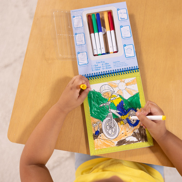 Melissa & Doug Color By Numbers - Blue