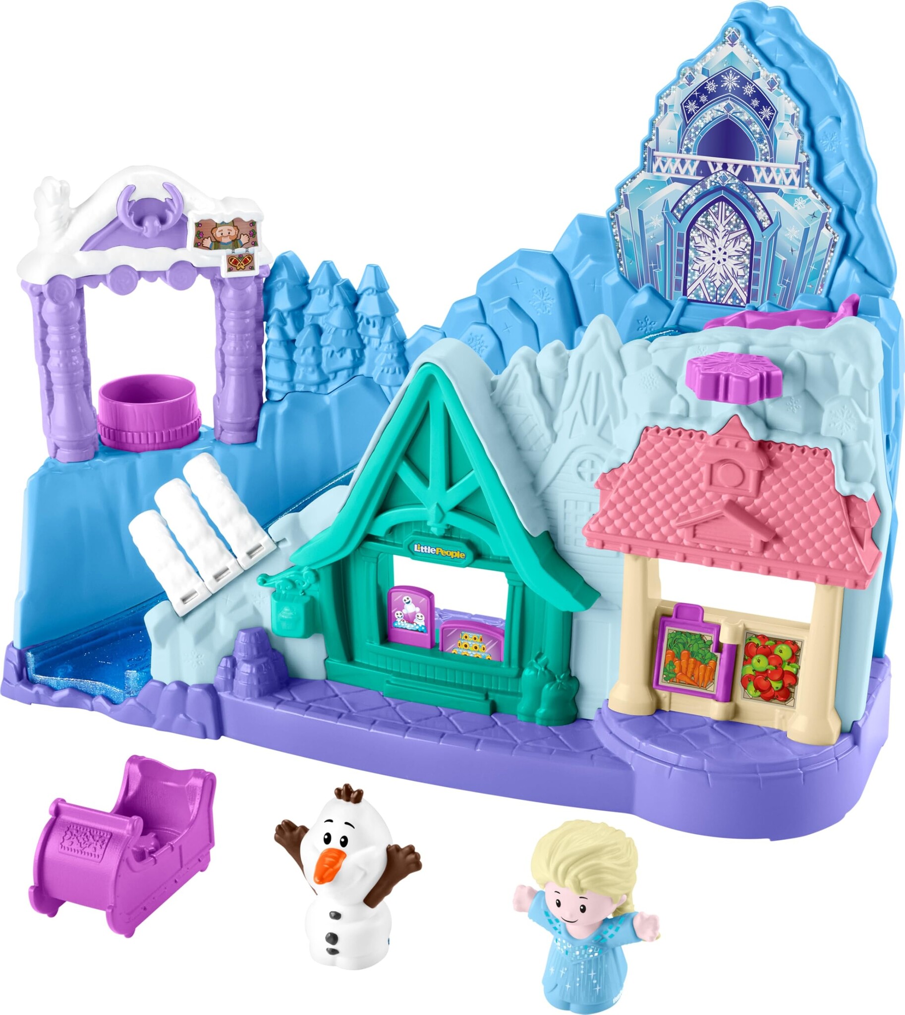 Fisher Price Disney Frozen Arendelle Sledding Adventures by Little People®