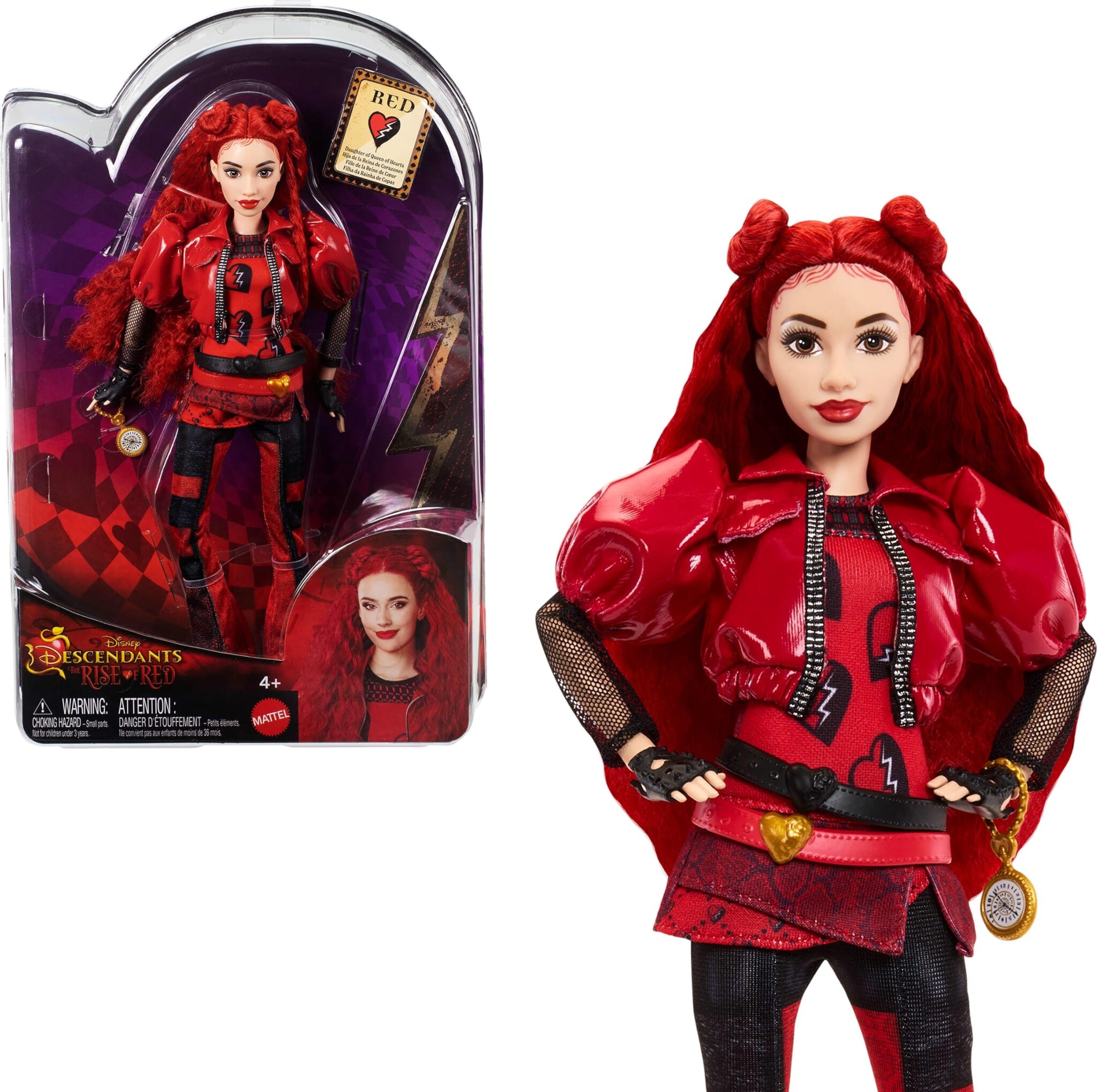 Disney Disney Descendants: The Rise of Red, Red, Daughter of Queen of Hearts Doll