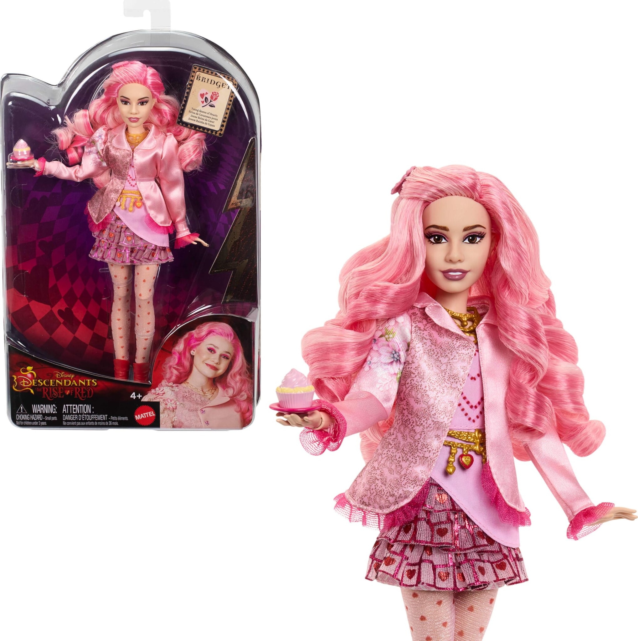 Disney Disney Descendants: The Rise of Red, Bridget, Young Queen of Hearts Doll