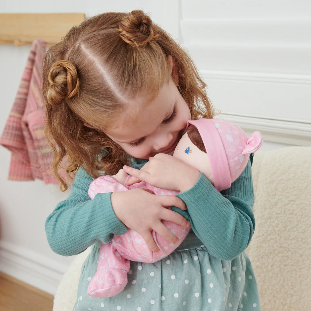 Gund Rosabella 100% Recycled Baby Doll (Pink), 12 in