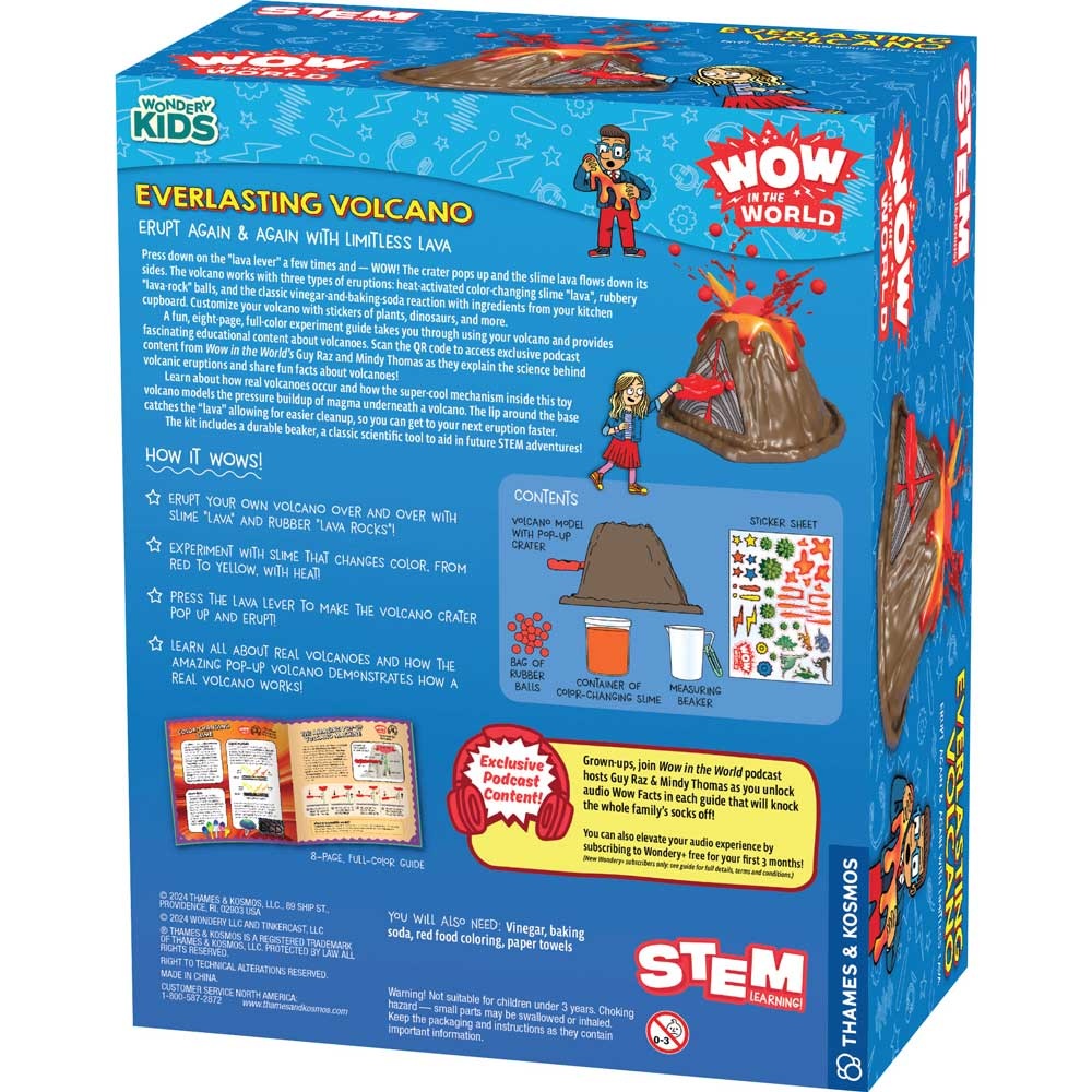 Thames and Kosmos Wow in the World: Everlasting Volcano