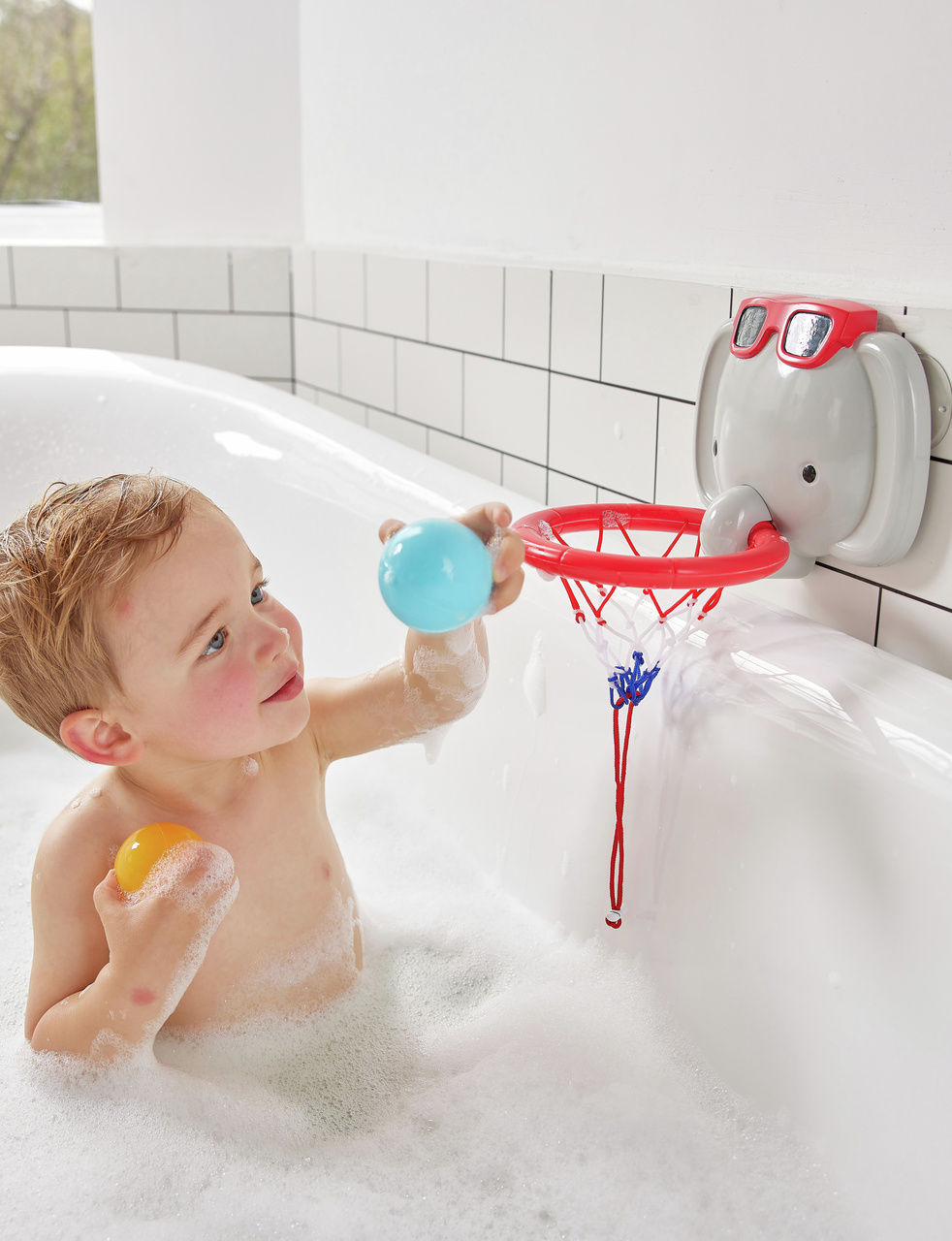Hape Bath Time Basketball Elephant Pal