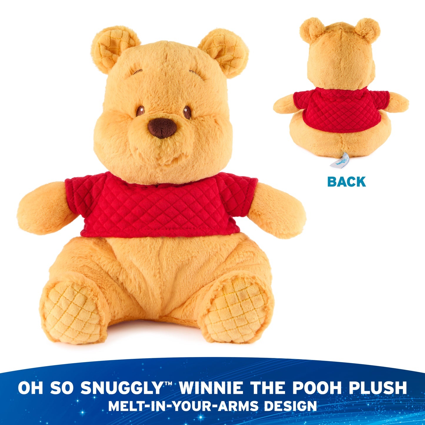 Gund Oh So Snuggly Winnie the Pooh, 12.5 in