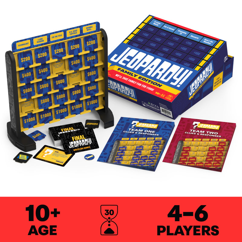 Spin Master Jeopardy Board Game
