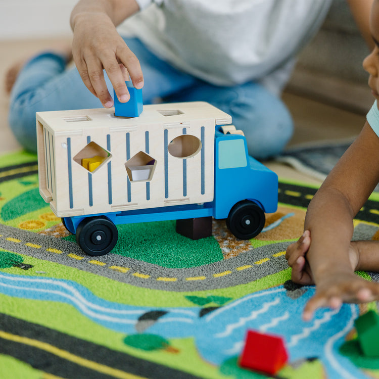 Melissa & Doug Shape-Sorting Dump Truck