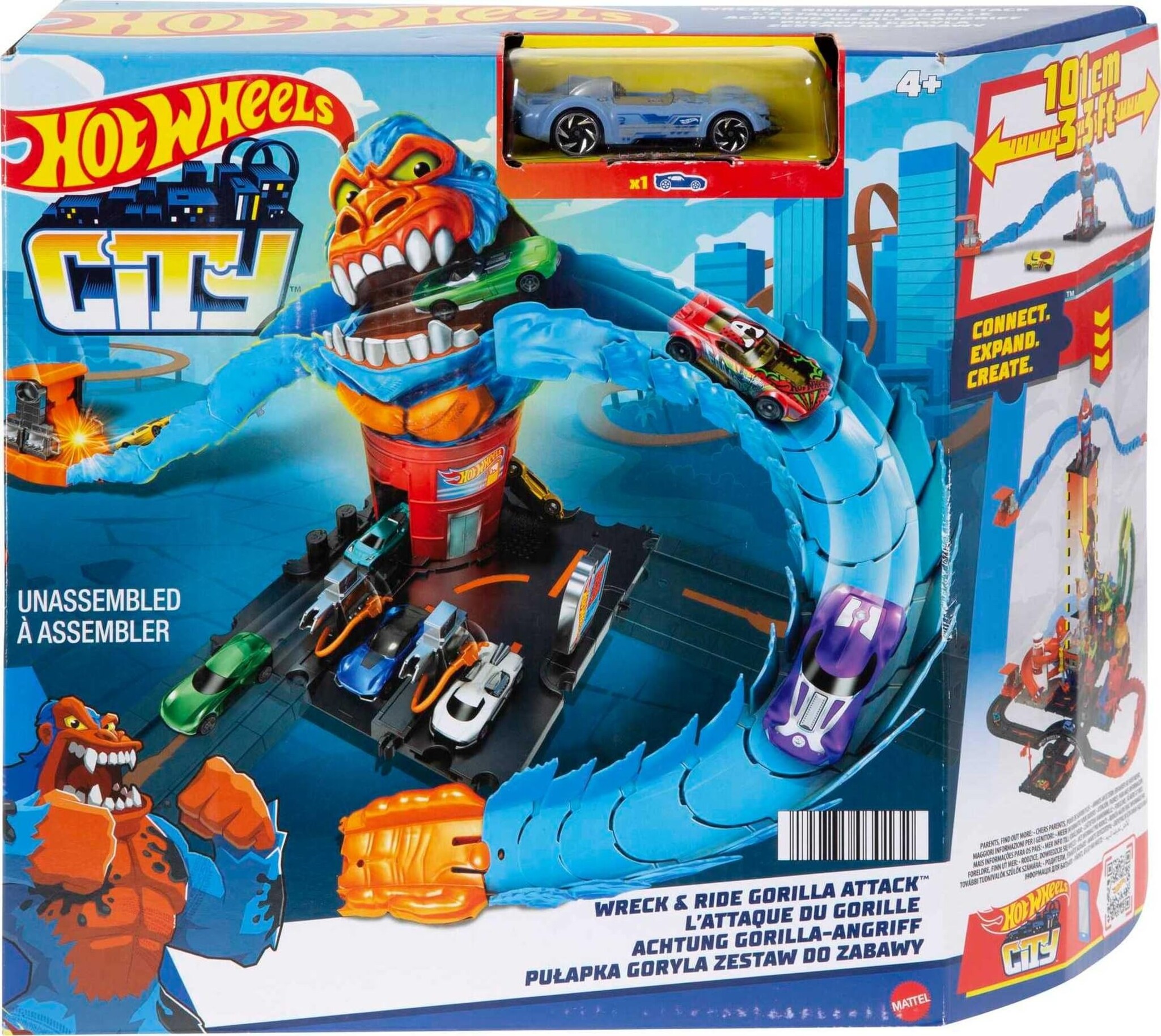 Hot Wheels® City Wreck & Ride Gorilla Attack™