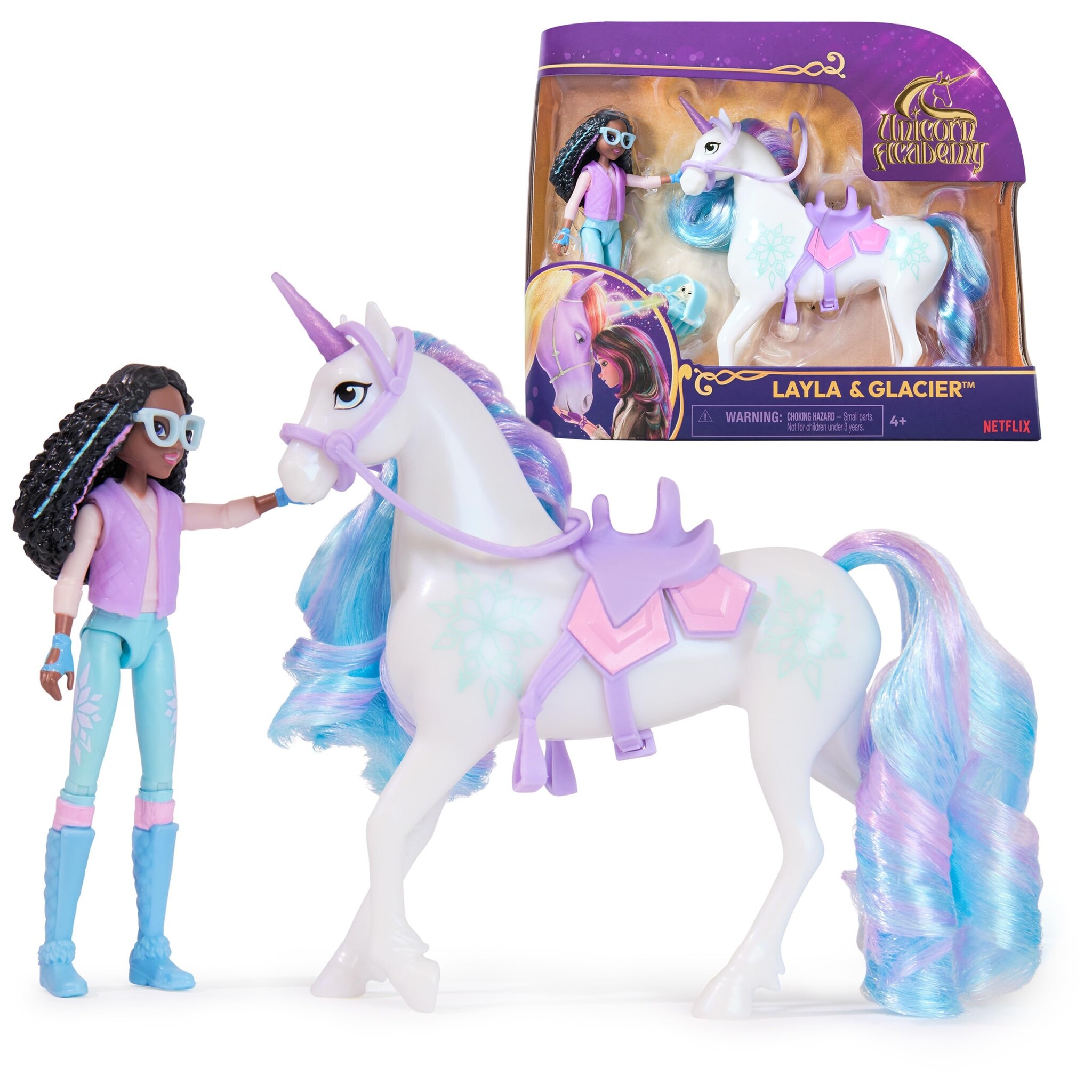 Unicorn Academy Unicorn Academy, Layla & Glacier Set