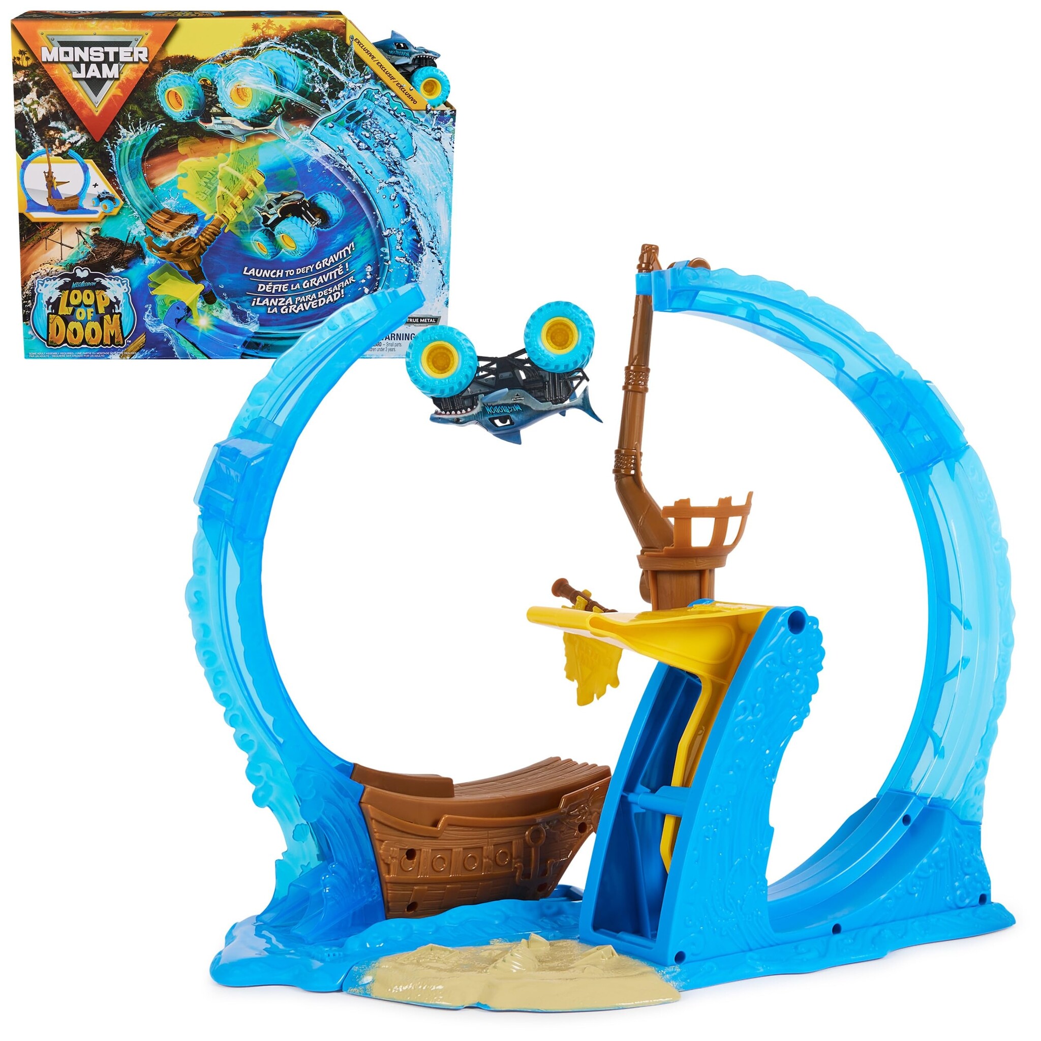 Monster Jam, Megalodon Loop  of Doom Stunt Playset