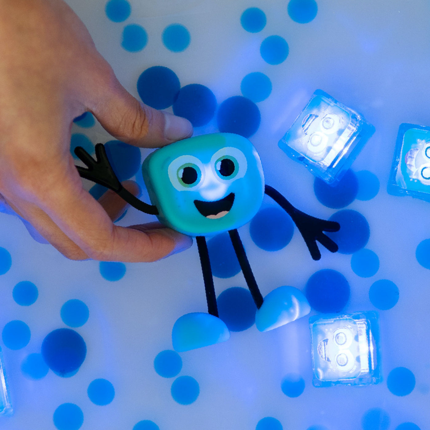 Glo Pals BLAIR Cubes - blue