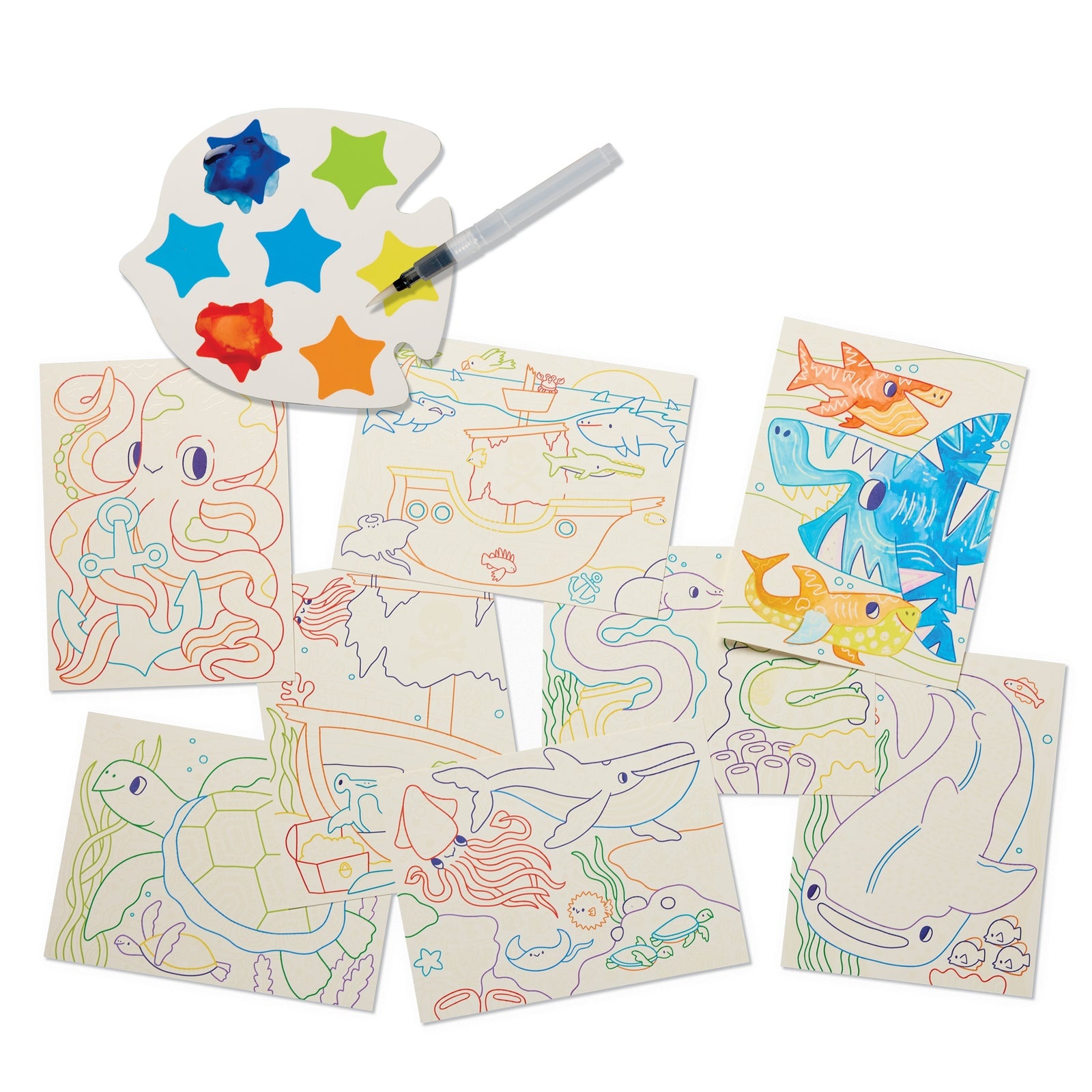 Crocodile Creek Magic Watercolor/Ocean Adventure