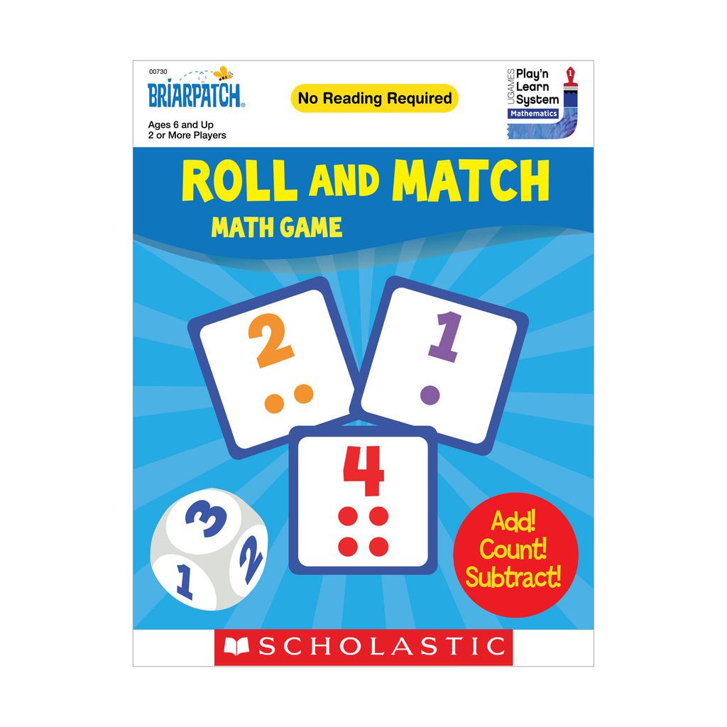 Scholastic Scholastic® Roll and Match Math Game