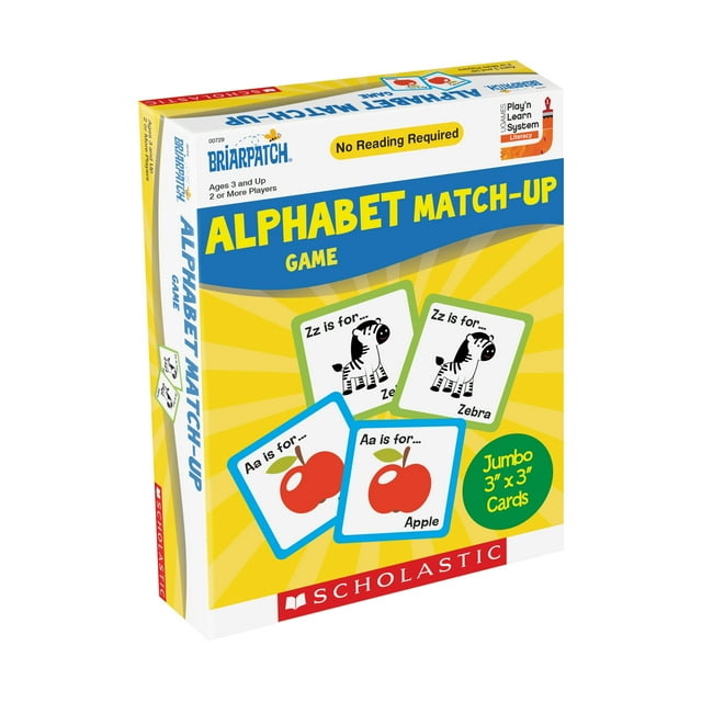 Scholastic Scholastic Alphabet Match-Up Game
