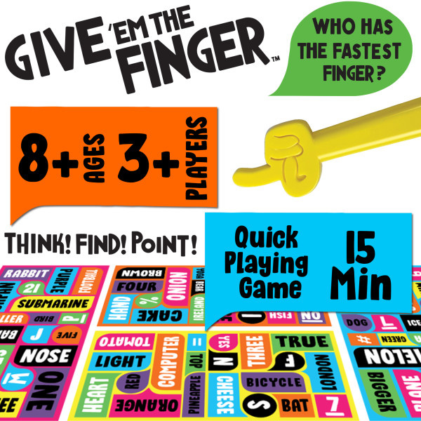 University Games Give ‘Em The Finger