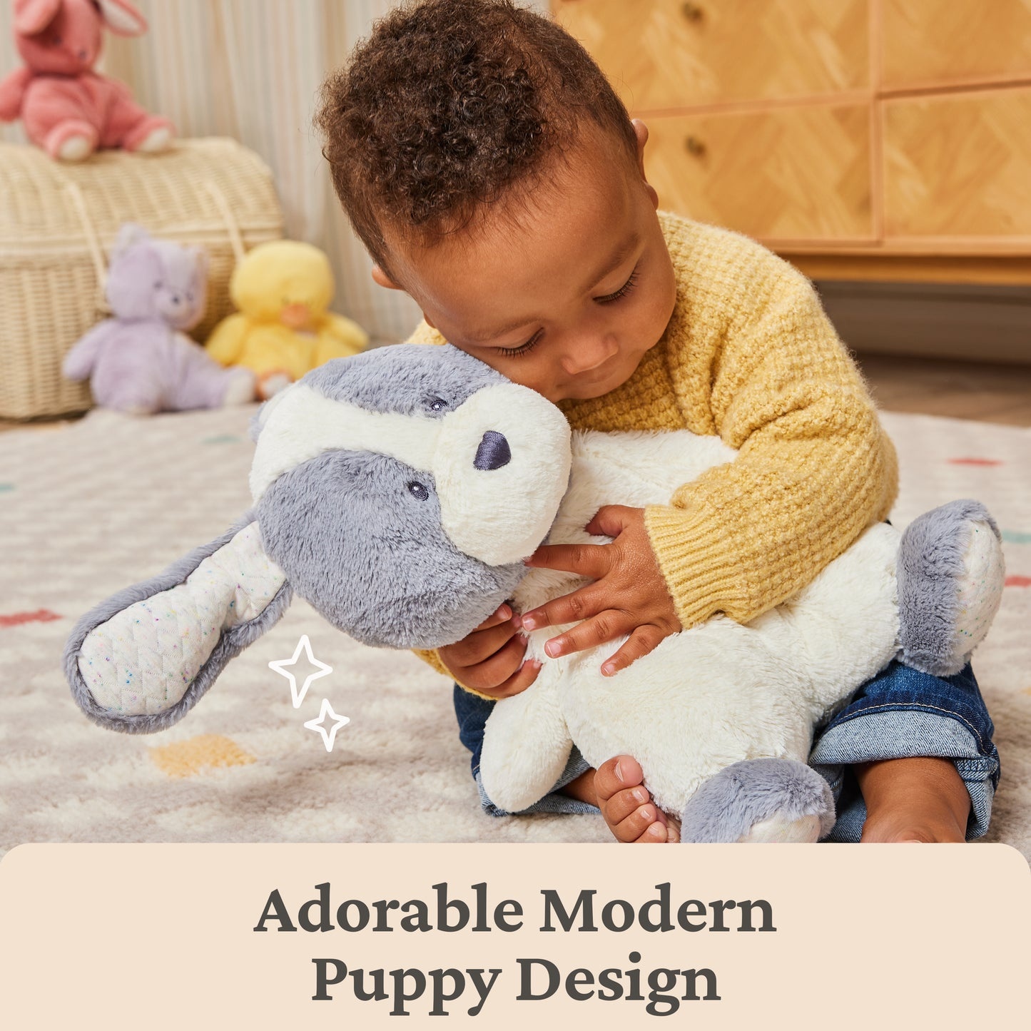 Gund Oh So Snuggly Puppy Plush, 12.5 in