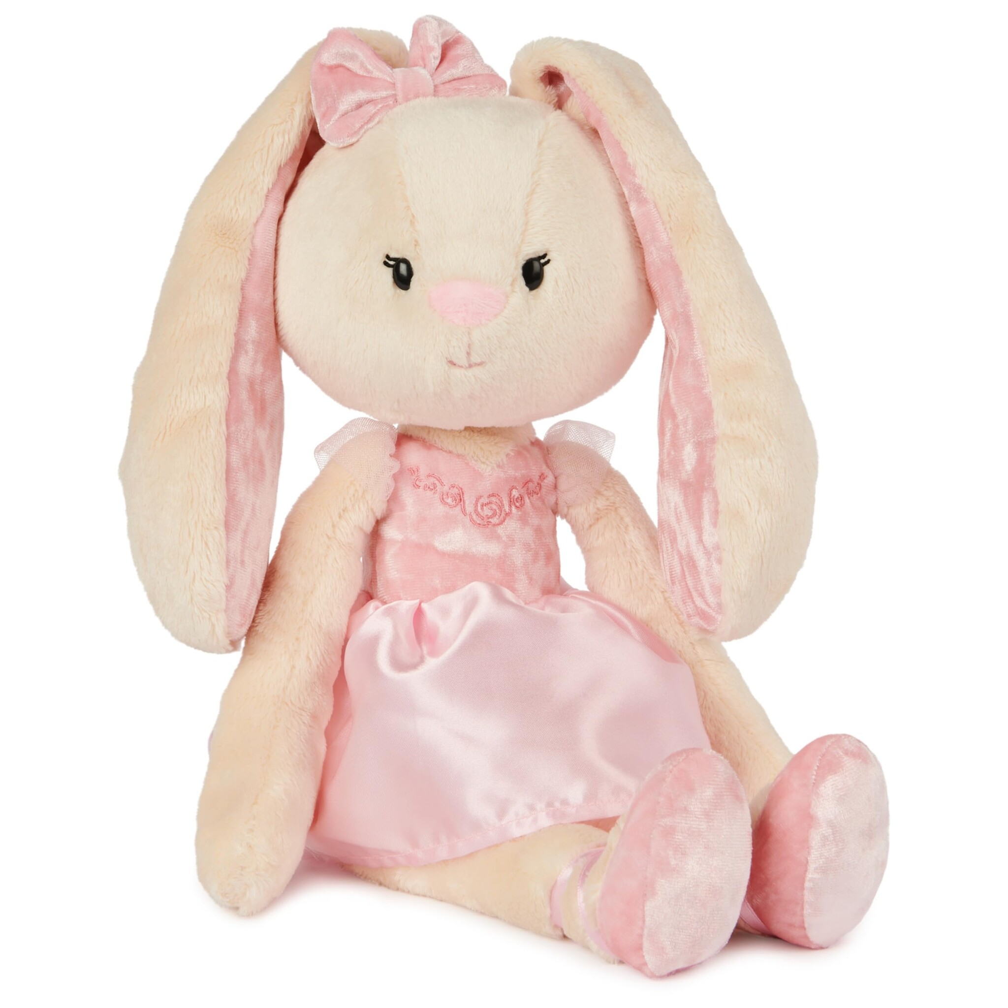 Gund Curtsy the Ballerina Bunny Take-Along Friend, 15