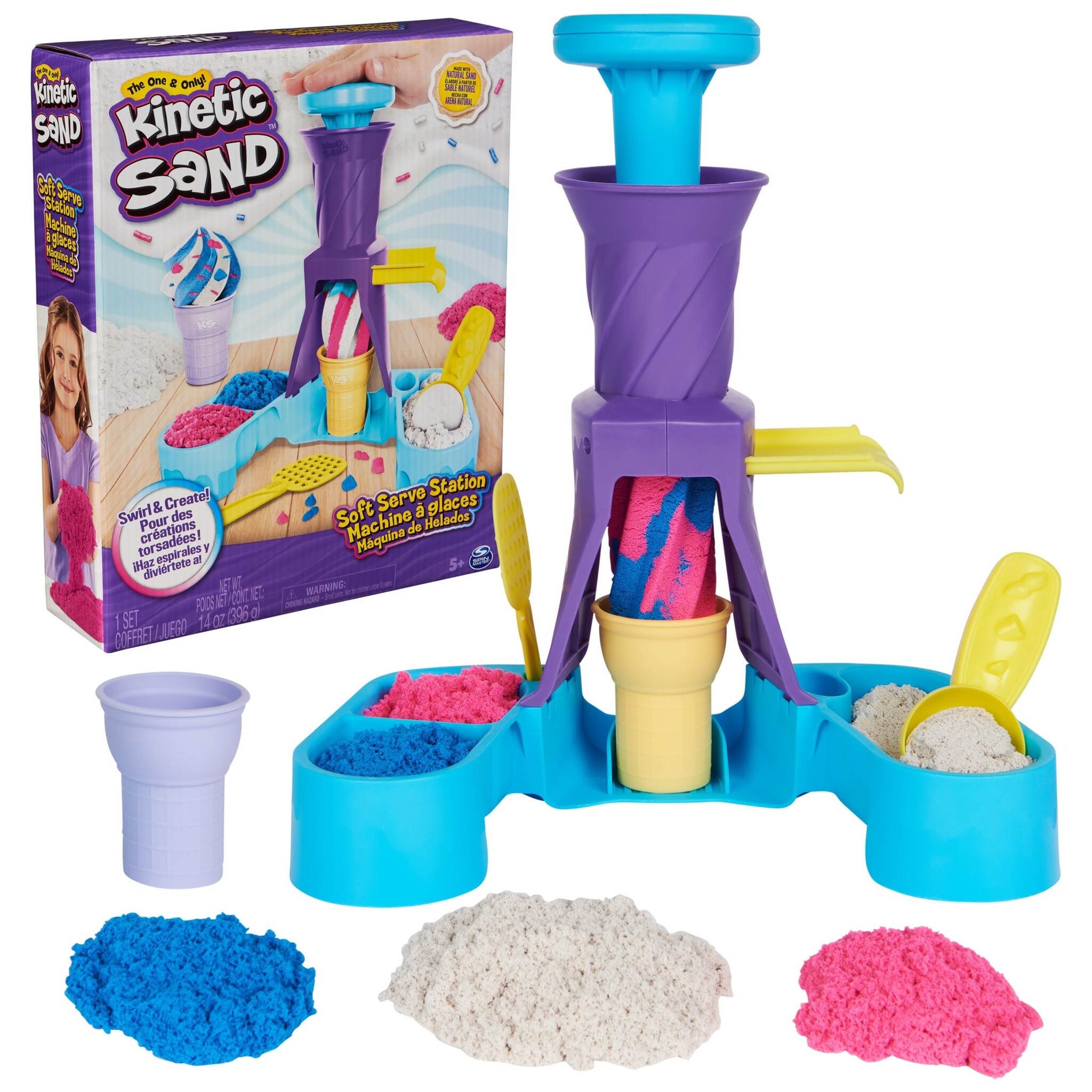 Kinetic Sand Kinetic Sand, Soft Serve Station