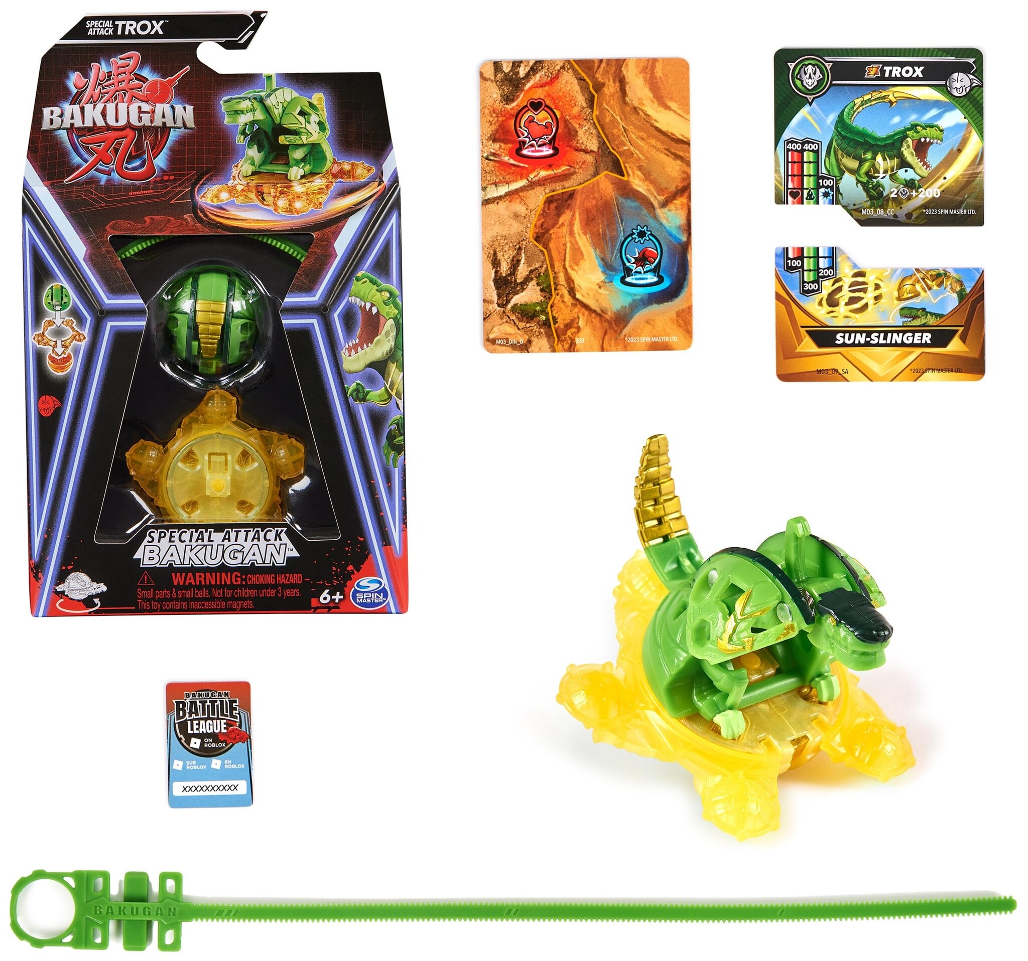 Bakugan, Special Attack Trox, Spinning Collectible