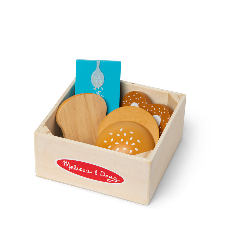 Melissa & Doug Wooden Food Groups Play Set- Grains