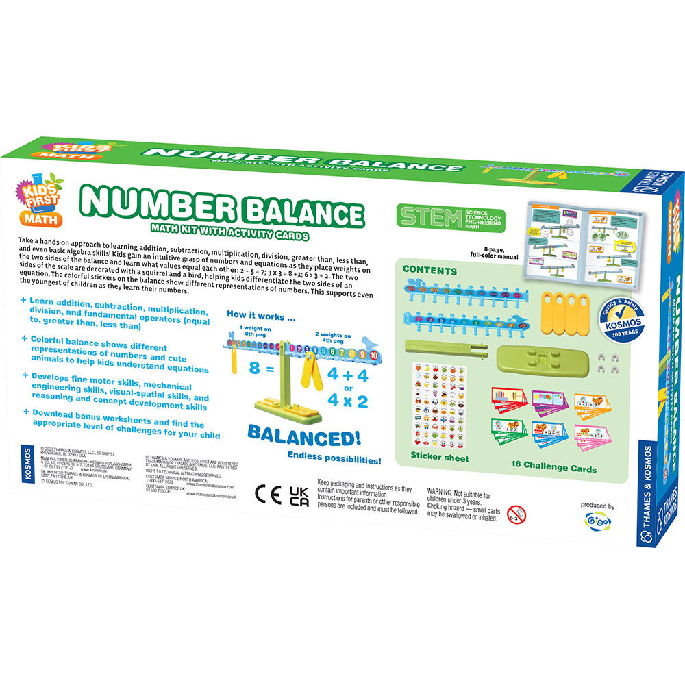 Thames and Kosmos Kids First: Math Number Balance