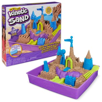 Spin Master Kinetic Sand Deluxe Beach Castle