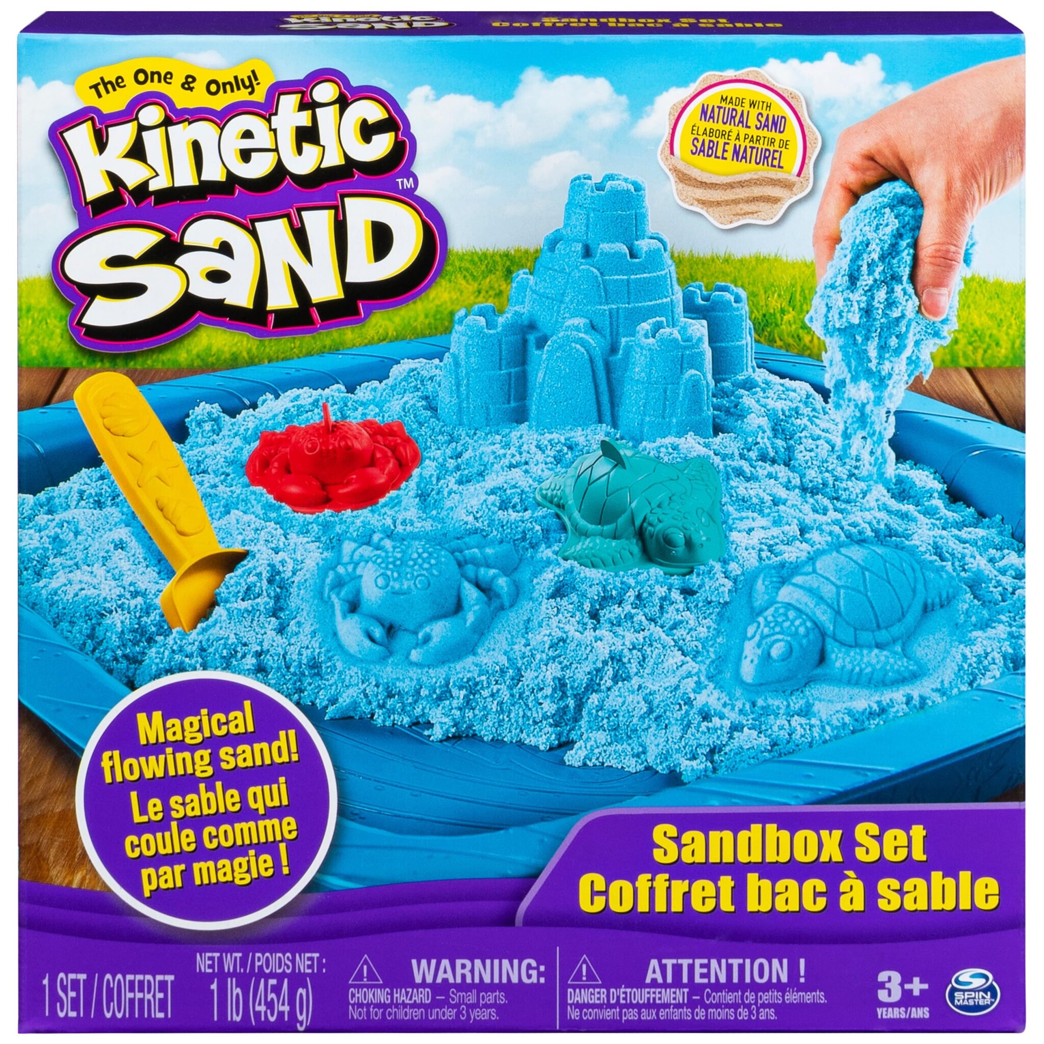 Kinetic Sand Kinetic Sand Sandbox Set 1lb
