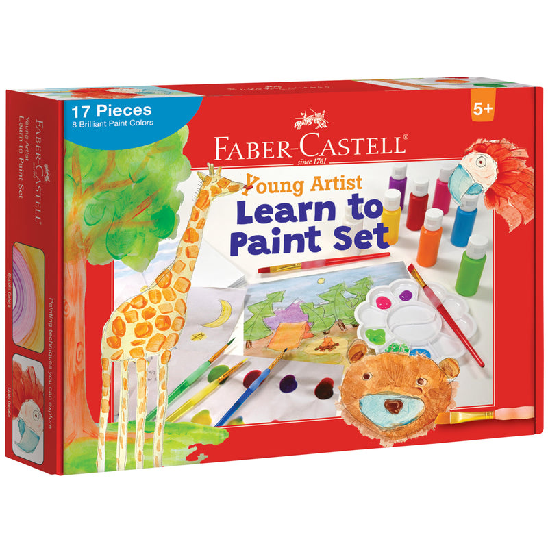 Faber-Castell Young Artist Learn to Paint Set