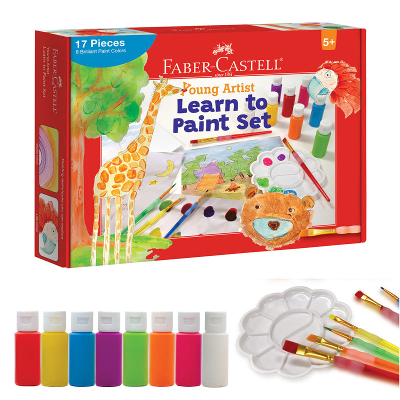 Faber-Castell Young Artist Learn to Paint Set