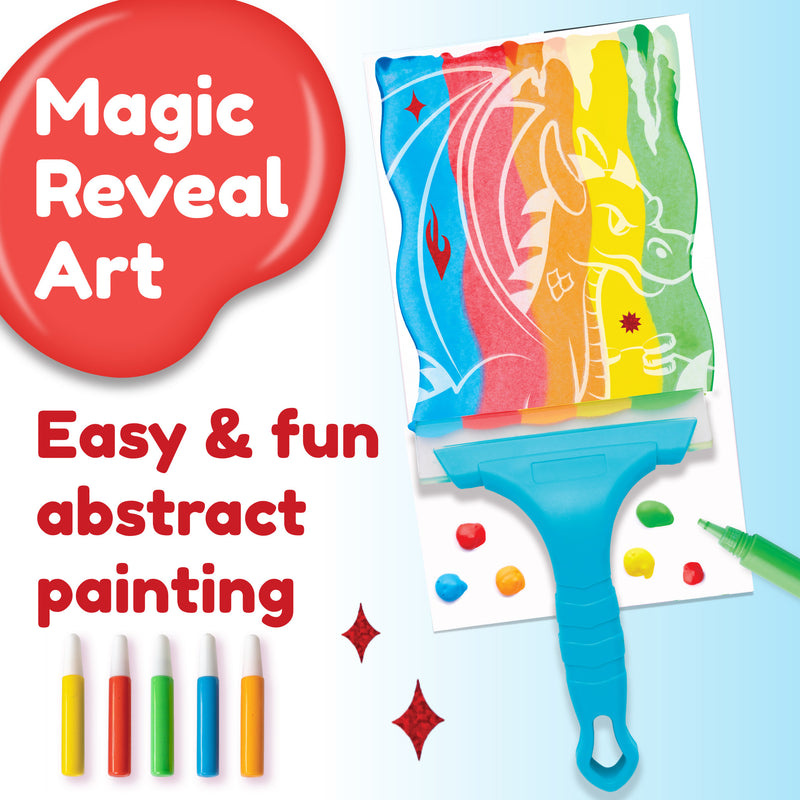 Creativity for Kids Magic Reveal Squeegee Art- Dragon