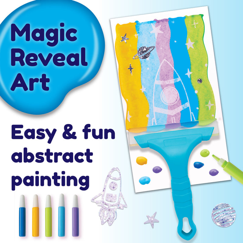 Creativity for Kids Magic Reveal Squeegee Art- Outer Space