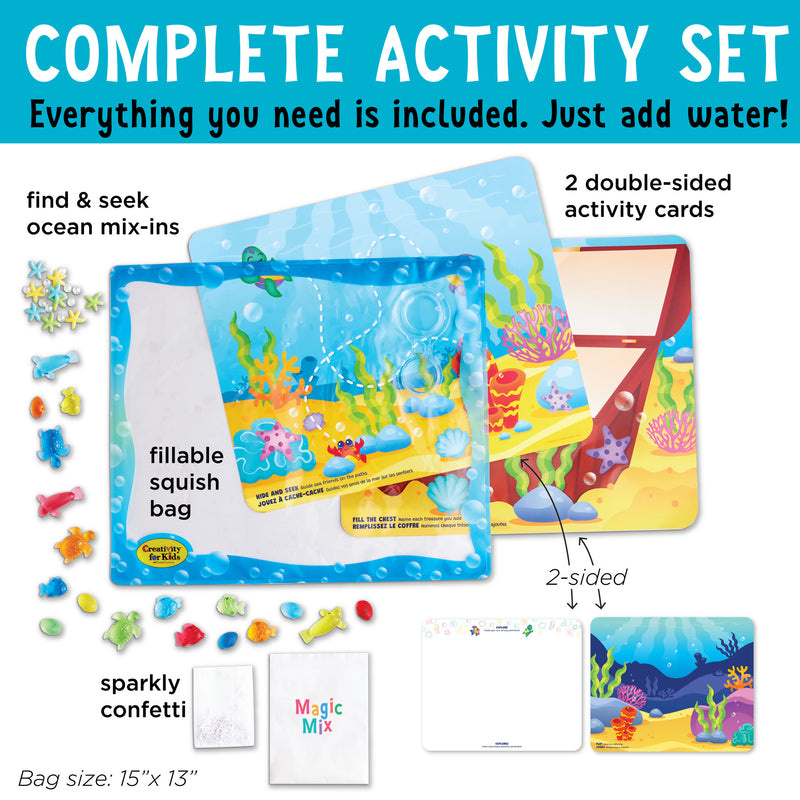 Creativity for Kids Sensory Squish Bag- Ocean Adventure