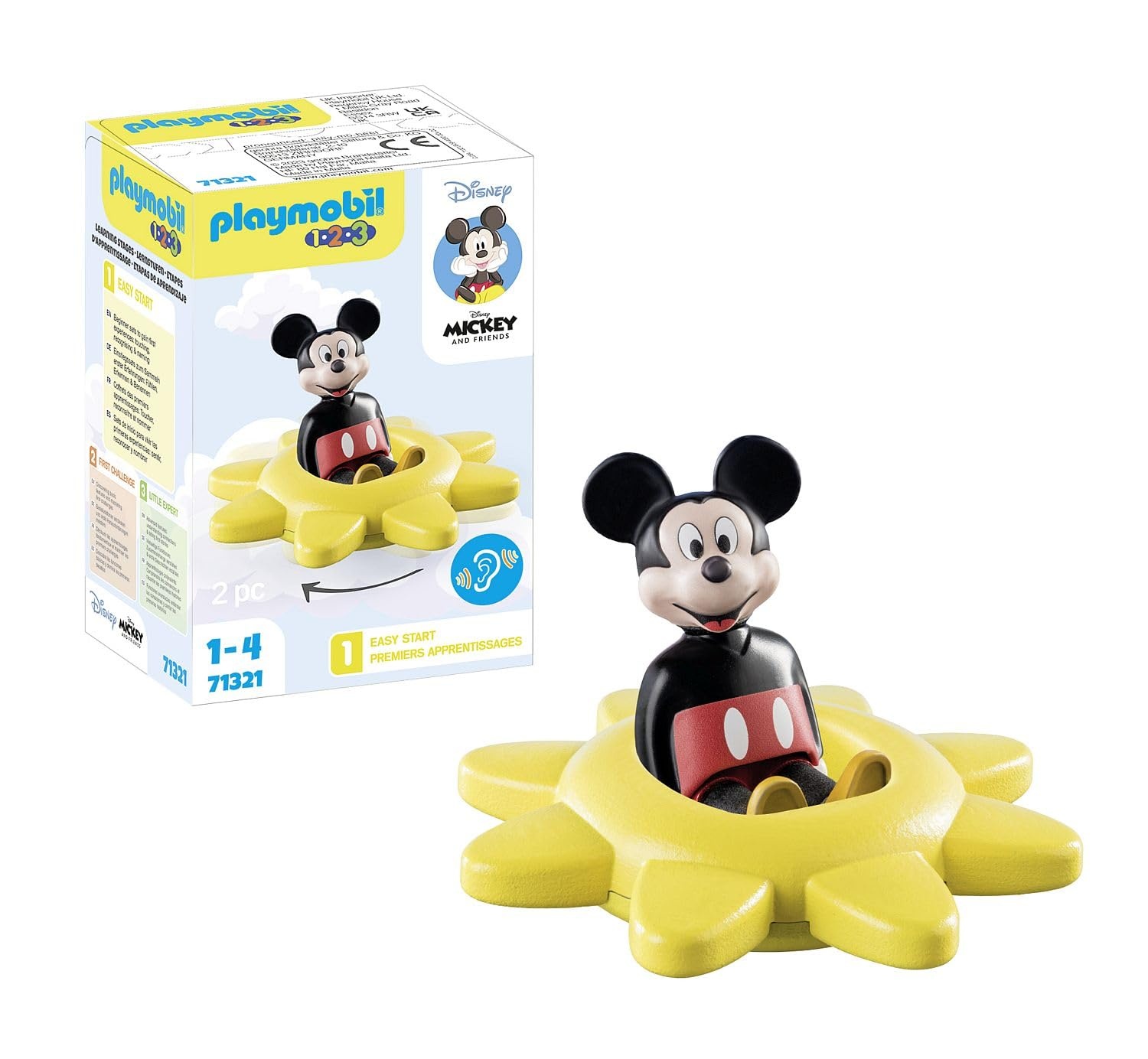 PLAYMOBIL Mickey's Spinning Sun w/Rattle Feature