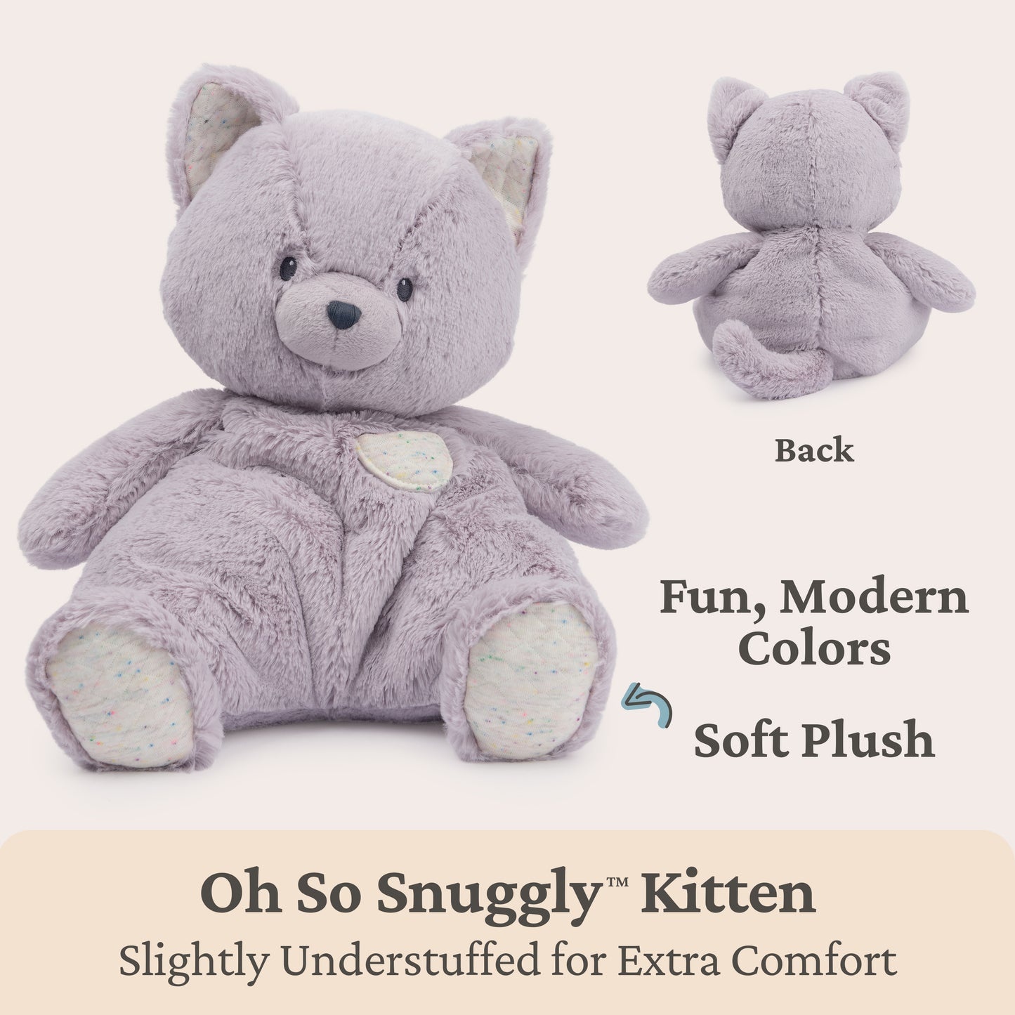 Gund GUND, Oh So Snuggly Kitten Plush, 12.5 in