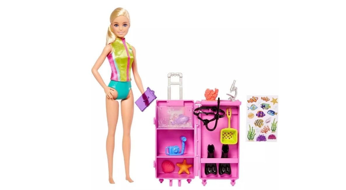 Barbie Barbie Marine Biologist Doll & Playset