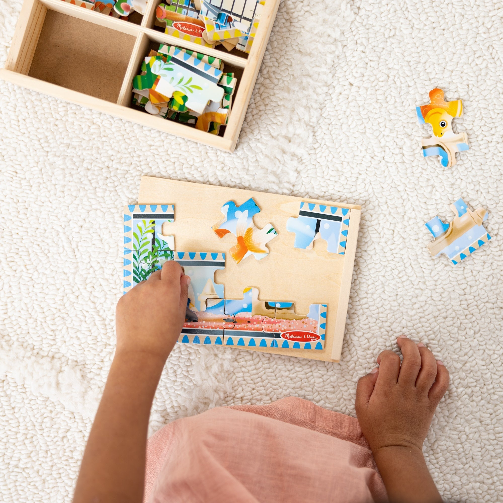Melissa & Doug Pets Jigsaw Puzzles in a Box