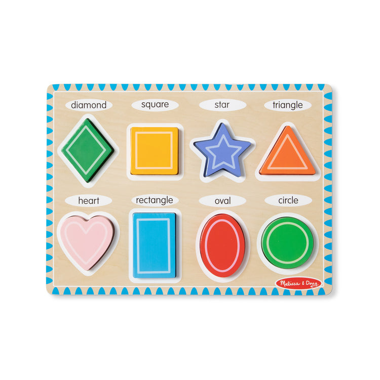 Melissa & Doug Shapes Chunky Puzzle