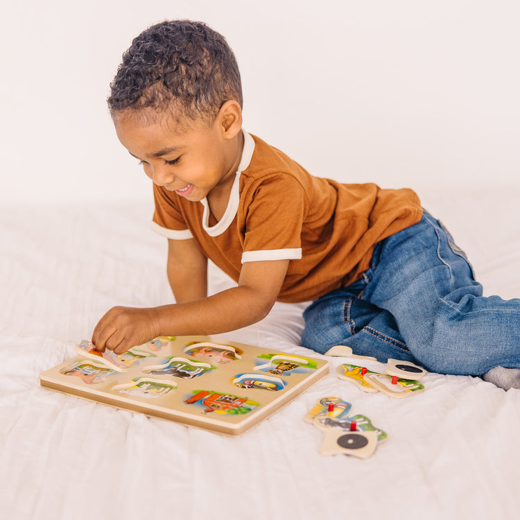 Melissa & Doug Farm Animals Sound Puzzle