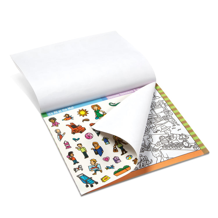 Melissa & Doug Seek & Find Sticker Pad - Around Town