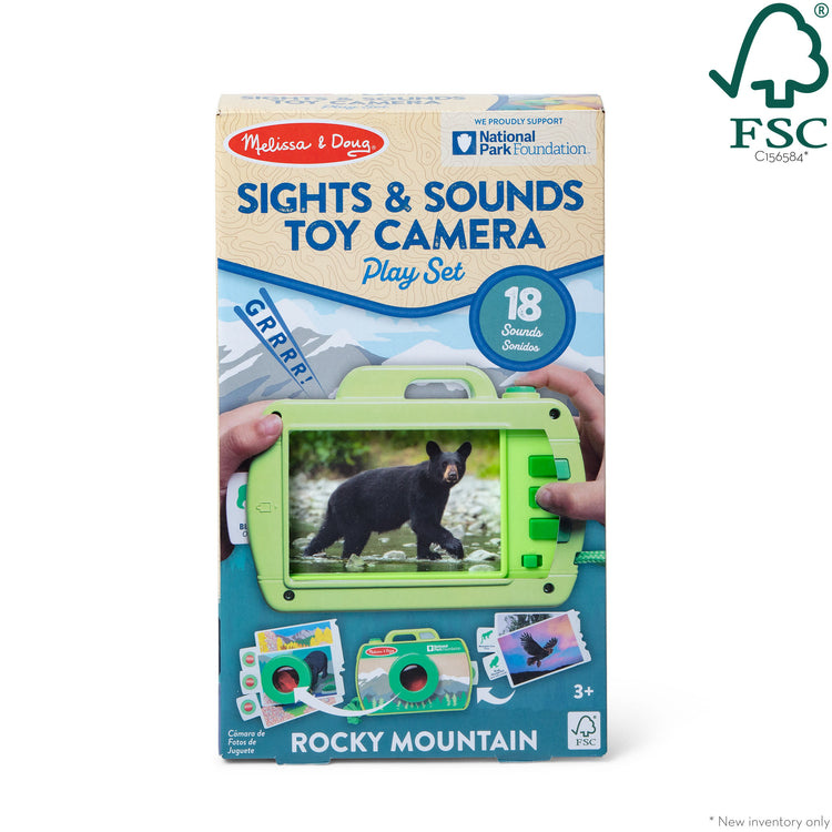 Melissa & Doug ROCKY MOUNTAIN Wildlife Scenes & Sounds Play Camera