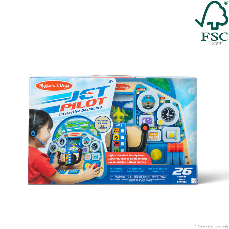 Melissa & Doug Jet Pilot Interactive Dashboard