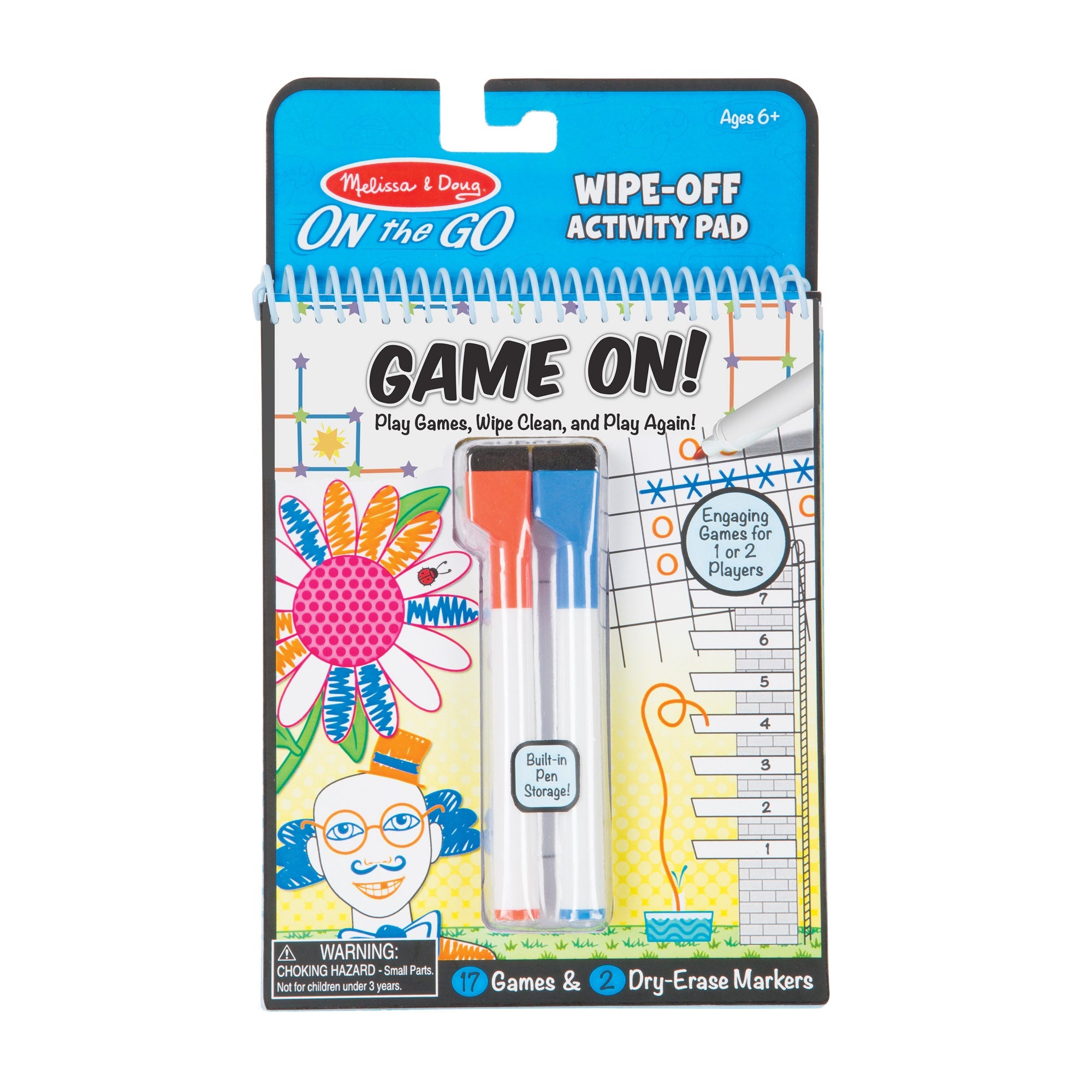 Melissa & Doug Write On Reusable Games