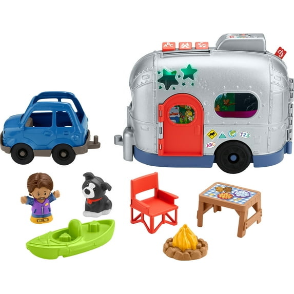 Fisher Price Little People Light-Up Learning Camper