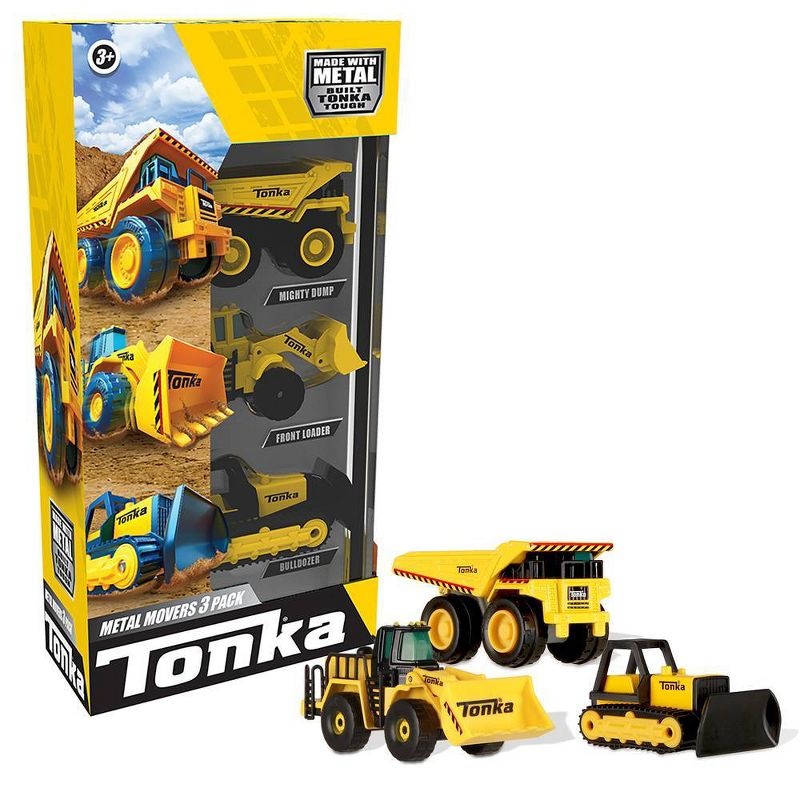 Tonka Metal Movers 3 Pack - Tonka